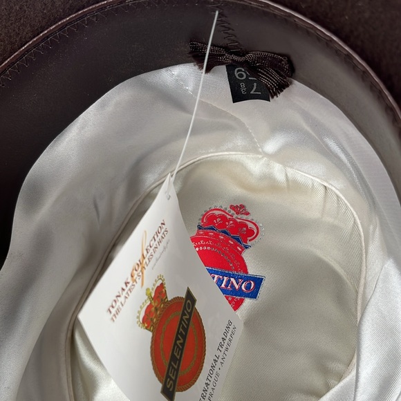 Genuine Velour hat by Selentino Maple size 7 3/8 (59) - Picture 10 of 10